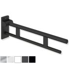 HEWI System 900 - 850mm Hinged Support Rail Duo - Design A - Choice of Finish