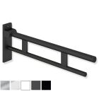HEWI System 900 - 850mm Hinged Support Rail Duo Design B - Choice of Finish