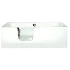 Renaissance Talis 1700x800mm Easy Access Bath with White Styrene Panels and Ultra Low Level Entry Option - Left Handed - Optional Accessories