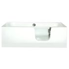 Renaissance Talis 1700x800mm Easy Access Bath with White Styrene Panels and Ultra Low Level Entry Option - Right Handed - Optional Accessories