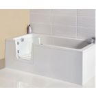 Renaissance Lenis 1700x750mm Walk-in Easy Access Bath, White , LH