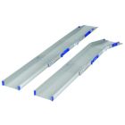 Ultralight-Combi Folding & Telescopic, 19cm Wide Channel Ramps - 207 & 276cm Overall Length (Pair)
