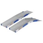 Ultralight-Folding, 21cm Wide Channel Ramps - 110, 150, 200cm Lengths (Pair)