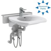 Granberg Basicline 406-03 Gas Sprung Height ADJ Bracket, Washbasin, Waste Kit - OPT Taps & Flexible Hoses