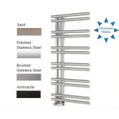 Diffusion Standon Side Loading Towel Rail 1200x500mm, Inc. Valves - Choice of Colour