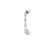 AKW 600x32mm Natural Grip Plastic Grab Rail - White