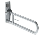 AKW 1800 Series - Hinged Fold-up DBL Hairpin Rail (32mm) SS