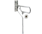 AKW 1800 Series - Hinged Fold-up DBL Hairpin Rail-ADJ Leg (32mm) SS