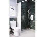 AKW Antibacterial Shower Curtain 2000x2000mm Drop