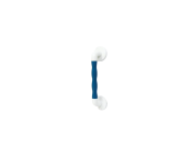 AKW 300x35mm Natural Grip Plastic Grab Rail - Blue