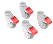 Granberg x4 Lockable Wheels for Day-care Changing & Nursing Tables