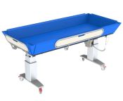 Granberg 346, Height ADJ, Mobile Shower Trolley, Rechargeable Battery - 1800x700mm