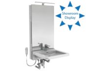 Granberg Motorised Washbasin Lift BASICLINE 433-10-05 - Incl. Mixer Tap with 150 mm Lever - White