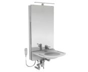 Granberg Motorised Washbasin Lift BASICLINE 433-15-05 - Incl. Mixer Tap with 150 mm Lever - White