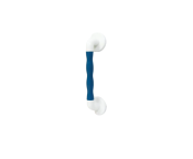 AKW 450x35mm Natural Grip Plastic Grab Rail - Blue