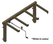 Ropox FlexiManual Height ADJ Worktop Frame Assembly 1000-2000mm