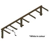 Ropox FlexiManual Height ADJ Worktop Frame Assembly 2500-3000mm
