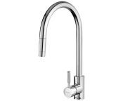 Rangemaster Aquatrend TRE1SLPOCM Single Lever Pull-out Kitchen Tap - Chrome Finish