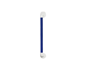 AKW - 600x32mm Straight Plastic Fluted Grab Rail - Blue