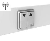 Granberg Fixed Radio Control Button, ALU-design - Operates 1x Diago or Verti Wall Cabinet Lift