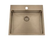 Granberg Stainless Steel Kitchen Sink EST-500B – 540 × 500 × 120 mm - PVD Bronze