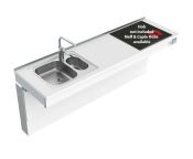Granberg Wall Mounted Motorised Combi Kitchen Module 6300-ES20S4 - Left, Choice of Widths 2190-2990mm