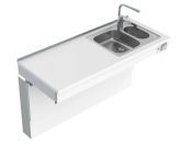 Granberg Wall Mounted Motorised Sink Module 6300-ES20 - Right, Choice of Widths 790-1590mm