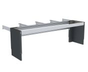 Granberg Height Adjustable Kitchen Island, Centerlift 6490 - Anthracite