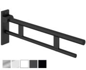 HEWI System 900 - 900mm Hinged Support Rail Duo Design A, w/ TRH - Choice of Finish