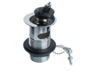 AKW Chrome Plated Brass Waste with Plug