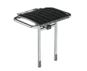 AKW Bama Slatted Compact Fold-up Seat Grey