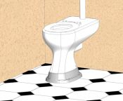 AKW 38mm High GRP Toilet Plinth