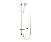 AKW Care Shower Accessory Kit w/ Rail White 2m Hose