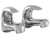 AKW Denova Lever Bath Taps (Pair)