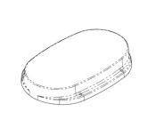 AKW Livenza Plus 59mm High GRP Toilet Plinth