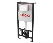 Alca 1.12m Pre-Wall Frame & Cistern, Front Actuator, (125mm Deep) WRAS Air Gap
