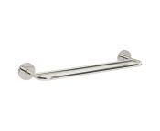 AWS Regent 450mm Stainless Steel Double Towel Rail - Mirror Polish Finish