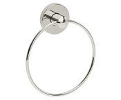 AWS Regent 160mm Diameter Stainless Steel Towel Ring - MPF