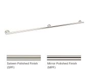 AWS Oxford 1750 mm Straight Grab Rail with 3 Fixing Points - Choice of Finish