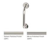 AWS Regent 450 mm Straight Grab Rail - Choice of Finish