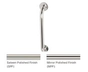 AWS Regent 600 mm Straight Grab Rail - Choice of Finish