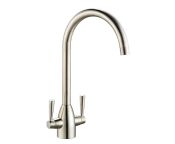 Deva Carlow Mono Sink Mixer - Brushed Chrome Finish