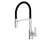 Methven Ellesmere Flexi Sink Mixer - Chrome/Matt Black Tube