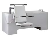 Renaissance Excel 300 Fixed Height Bath with Powered Detachable Seat & Transporter – Choice of Size & Waste