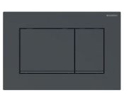 Geberit Sigma30 Flush Plate for Dual Flush, Matt Black