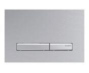 Geberit Sigma50 Flush Plate for Dual Flush, Chrome-plated Brushed