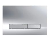 Geberit Sigma50 Flush Plate for Dual Flush, Gloss Chrome-plated