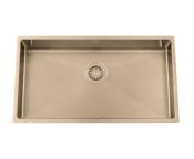 Granberg Stainless Steel Kitchen Sink EST-700 – 740 × 440 × 120 mm - Bronze PVD
