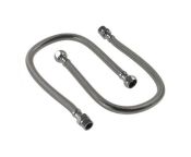 Granberg Flexible Water Hoses - 500mm, 3/8" Connections - Pair