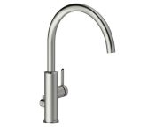 Granberg Trendline KM51 Single Lever Kitchen Mixer with Dishwasher Shut-Off – Stainless Steel